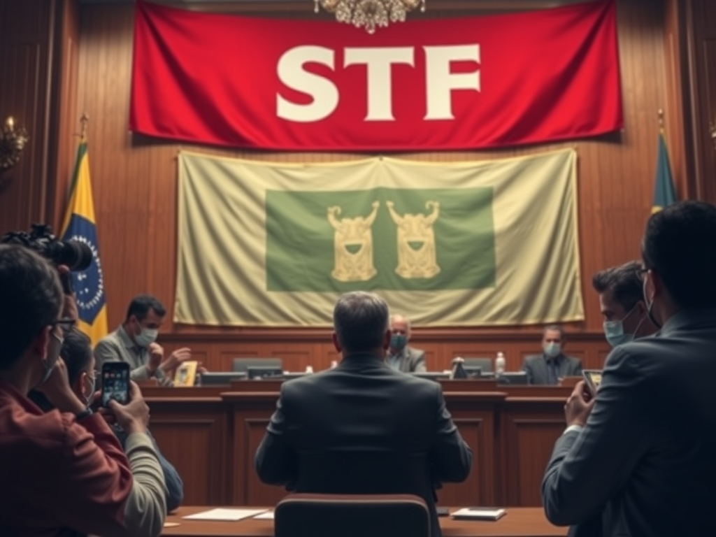 Jair Bolsonaro prestando depoimento ao Supremo Tribunal Federal em 10062025