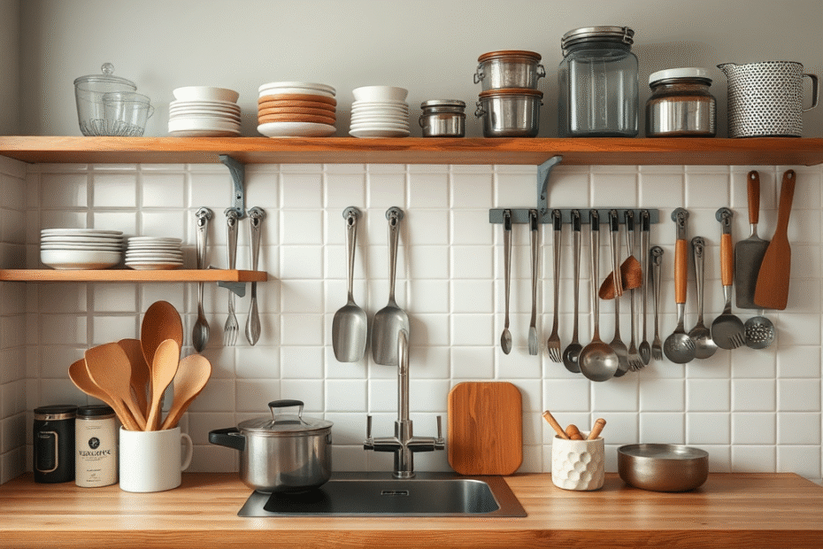 Organizar a cozinha