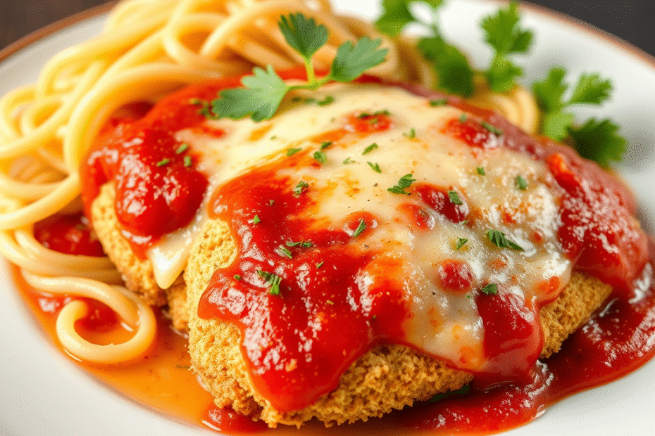Parmegiana de frango