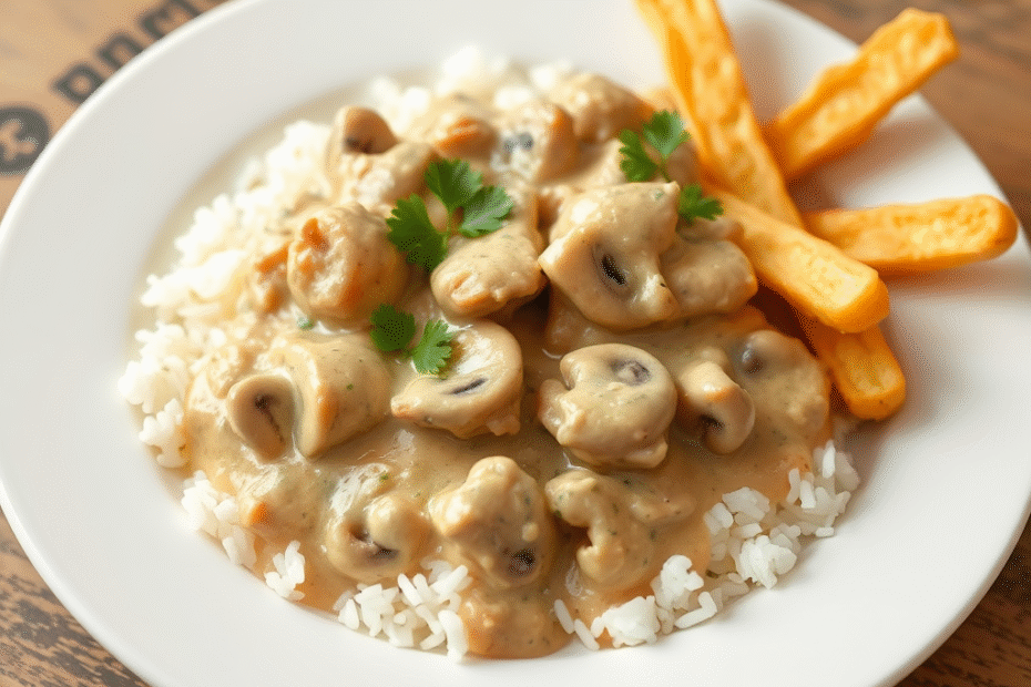 strogonoff de frango